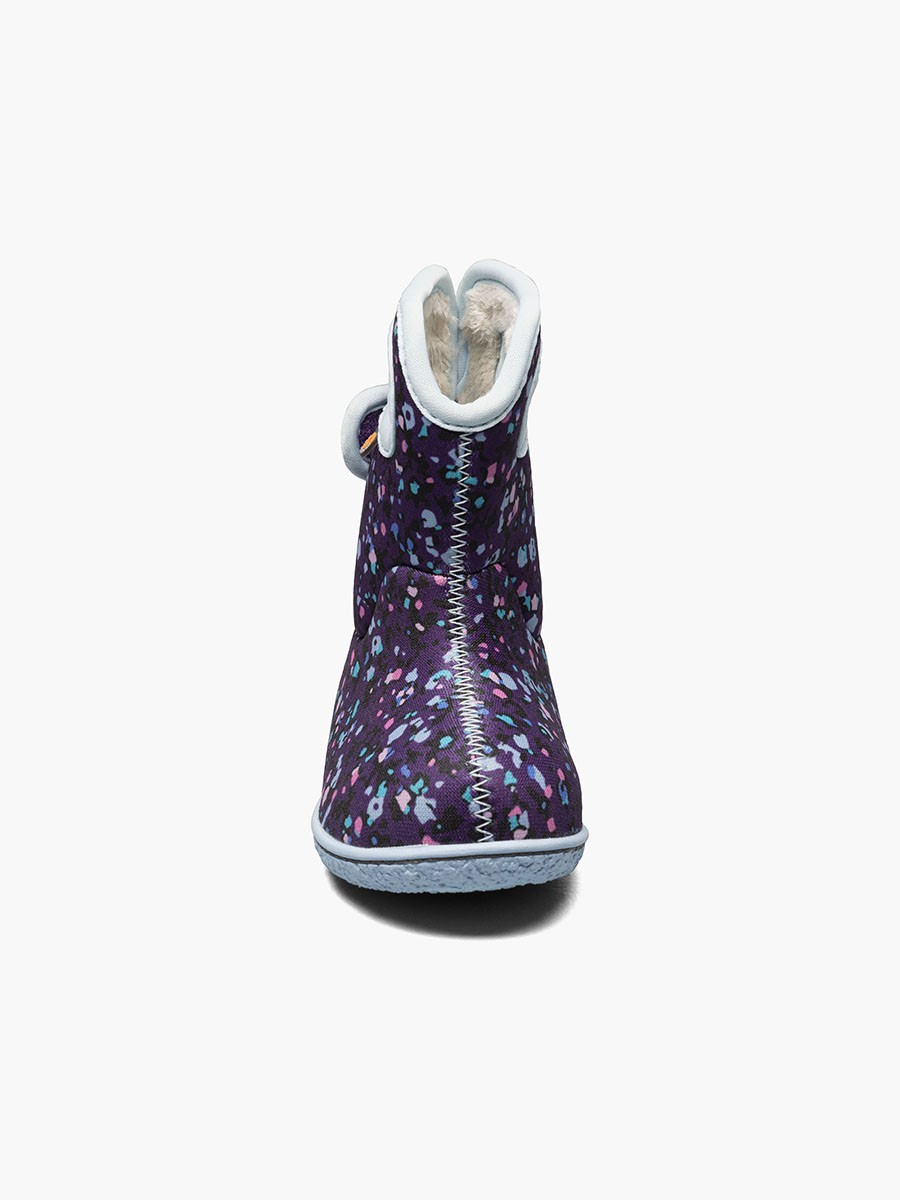 Cizme Baby Bogs Little Textures Purple Multi