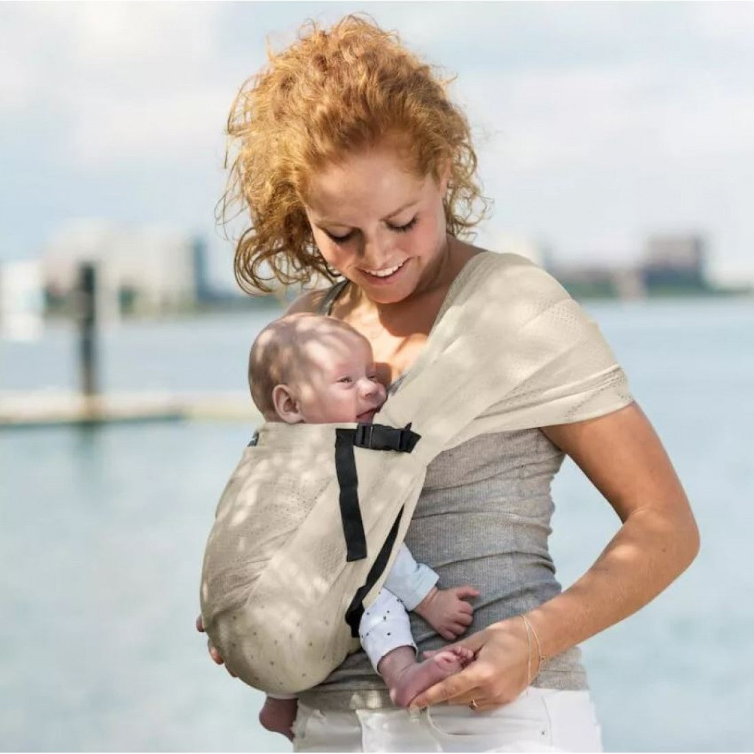 Mini Sling Mesh Cool Air - Minimonkey - Sand