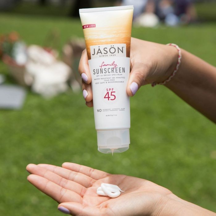 Lotiune protectie solara Jason cu SPF 45 - Family, 113 g