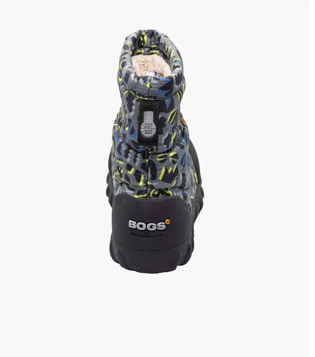 Cizme de zapada Bogs B-MOC Snow Adventure - Grey Multi