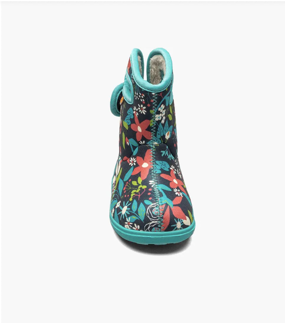 Cizme Baby Bogs Cartoon Flower Blue Multi