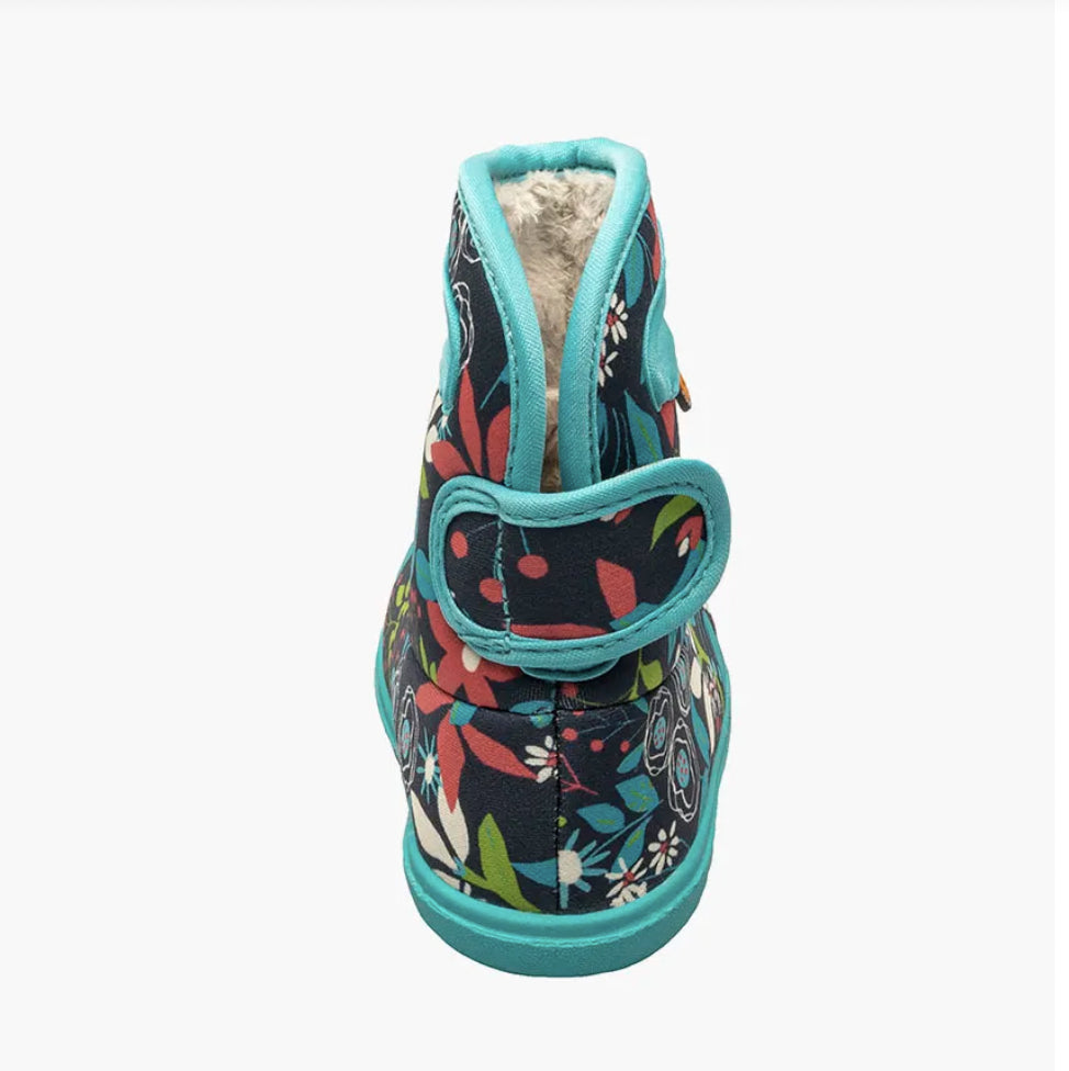 Cizme Baby Bogs Cartoon Flower Blue Multi