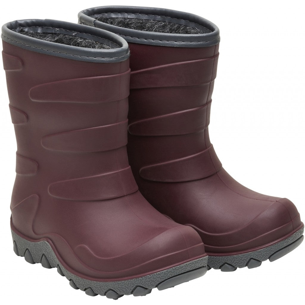 Cizme impermeabile căptușite cu lână Mikk-Line Thermo Boots - Decadent Chocolate