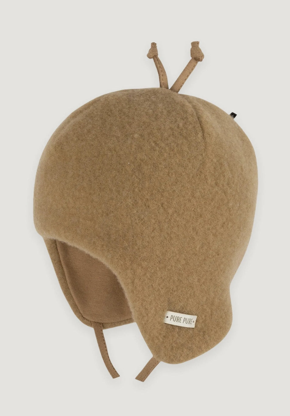 Căciulă Pure Pure din lână fleece organică - Ermine