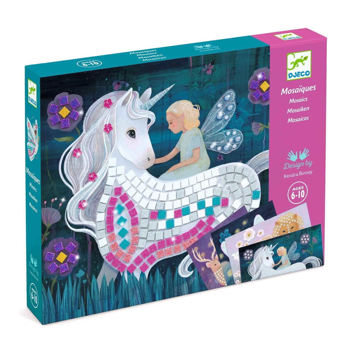 Joc creativ Mozaic Unicornul fermecat, Djeco