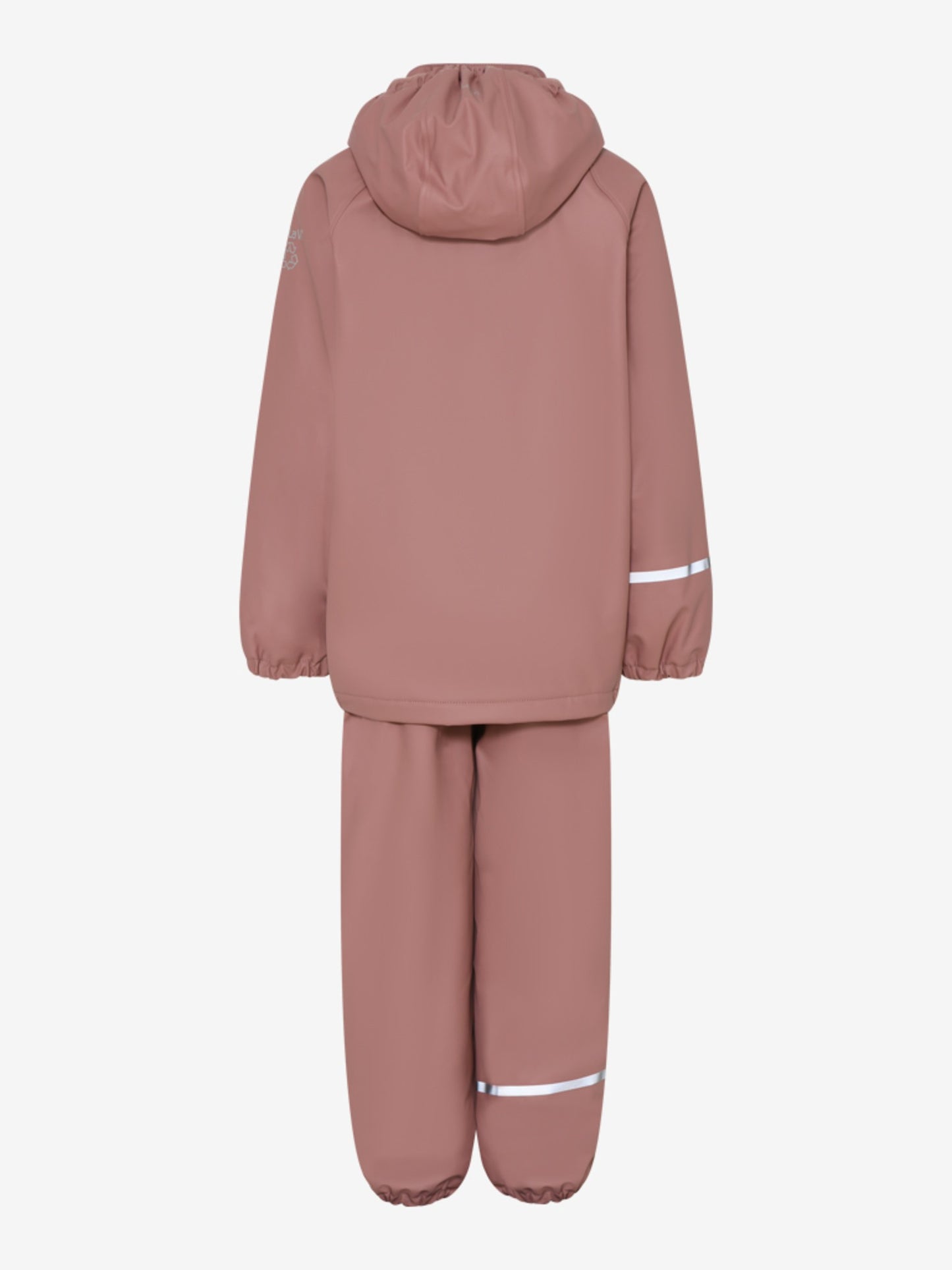 Set jacheta+pantaloni de vreme rece, ploaie si windstopper captusit cu fleece - CeLaVi - Burlwood
