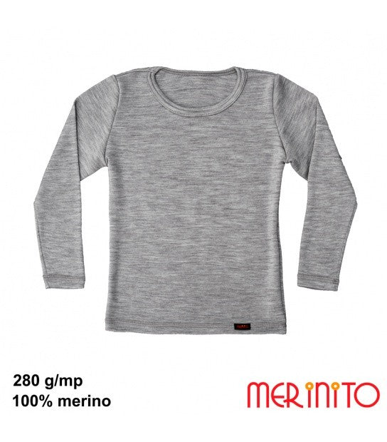 Bluza copii Merinito Thermal Base 250-280g/mp 100% lana merinos