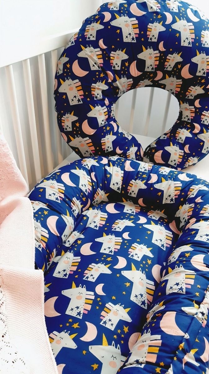 Baby nest, EKO - Navy