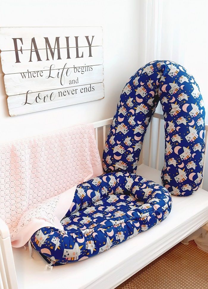 Baby nest, Eko - Navy