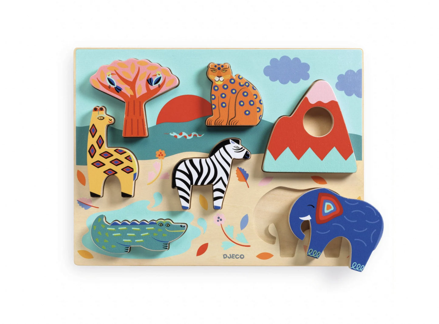 Puzzle Savana, Djeco