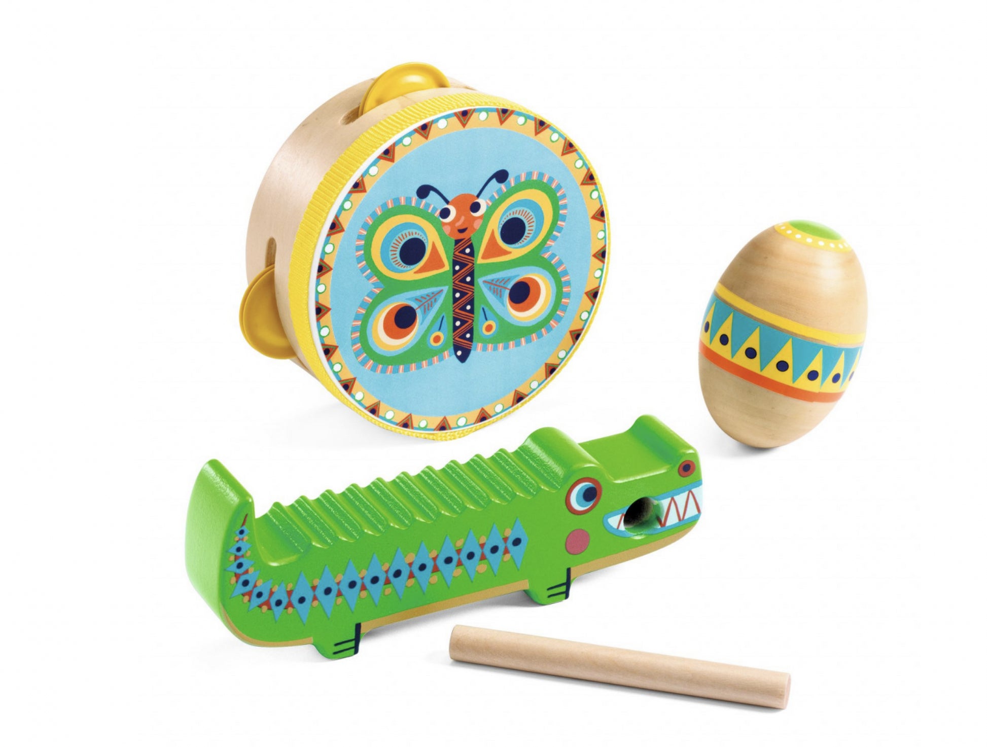 Set de intrumente muzicale de percuție, Djeco