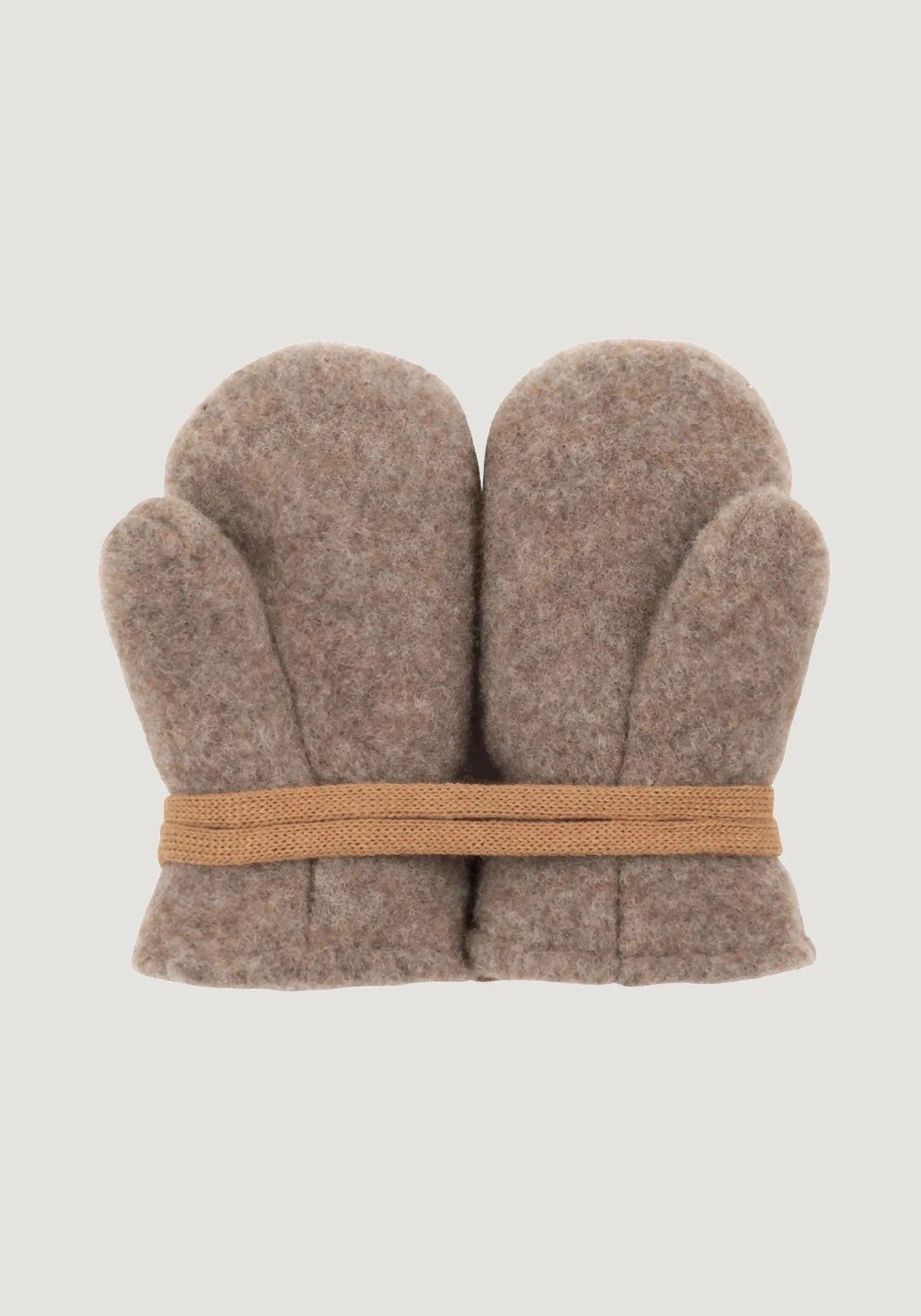Mănuși Pure Pure fleece lână organică - Walnut