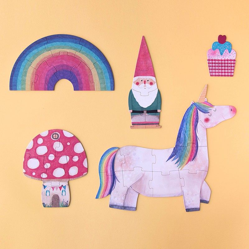 Puzzle evolutiv și reversibil Londji, Petrecerea Unicornului