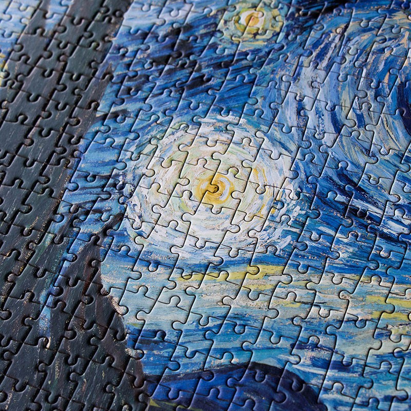 Puzzle Londji 1000 piese, van Gogh Noapte instelata