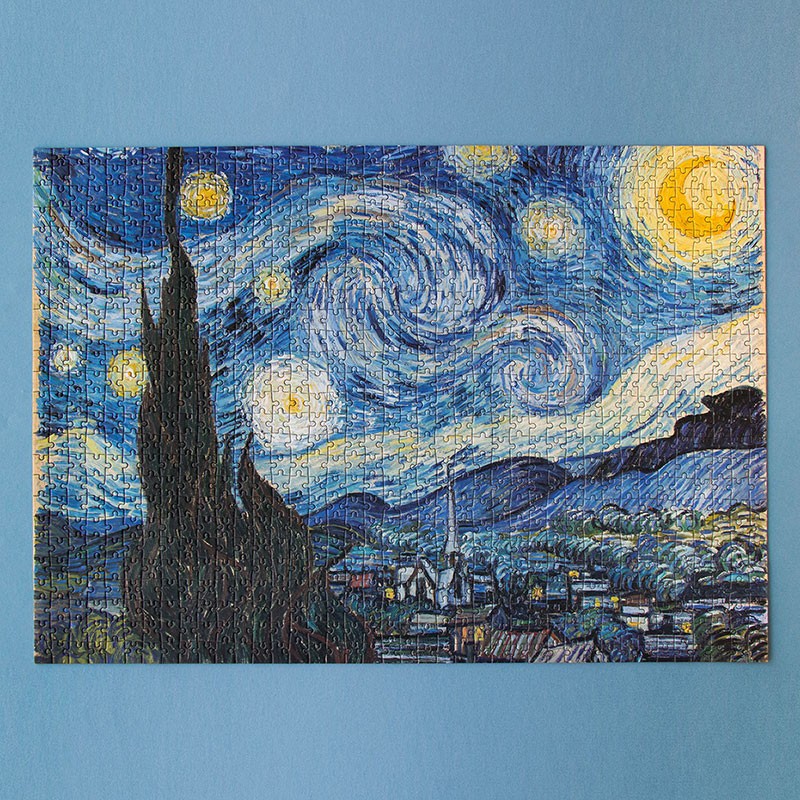 Puzzle Londji 1000 piese, van Gogh Noapte instelata