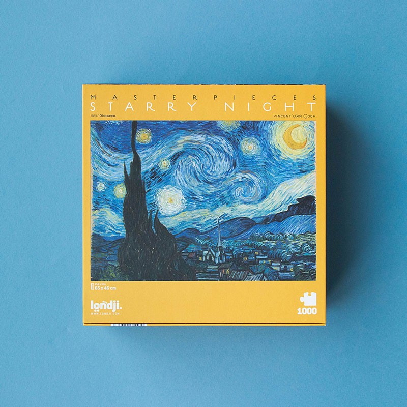 Puzzle Londji 1000 piese, van Gogh Noapte instelata