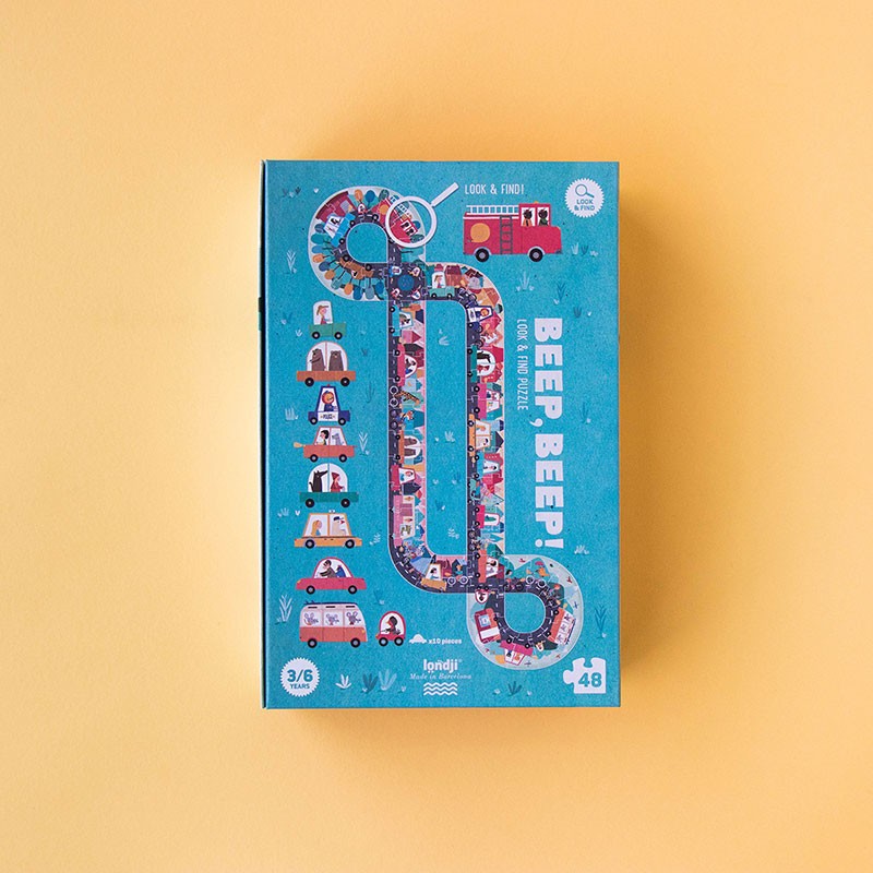 Puzzle Beep Beep! Londji