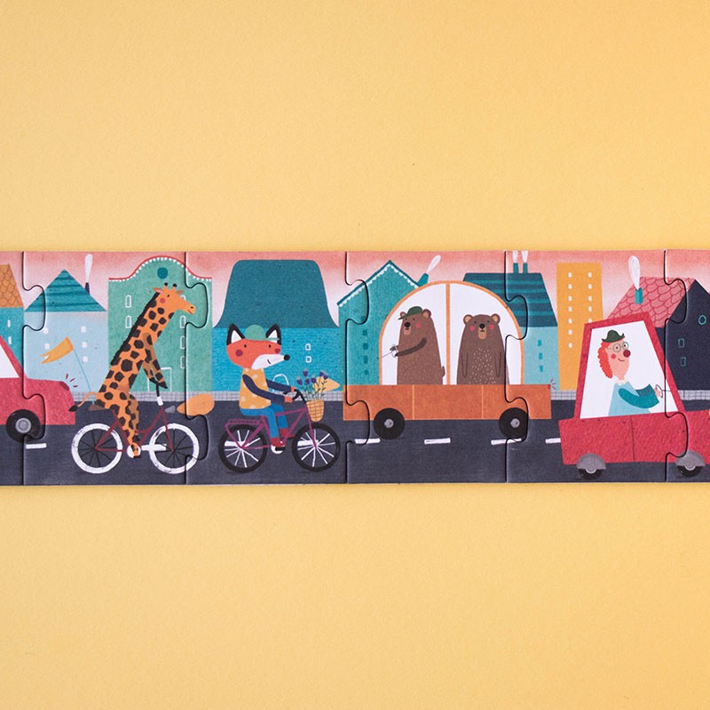 Puzzle Beep Beep! Londji