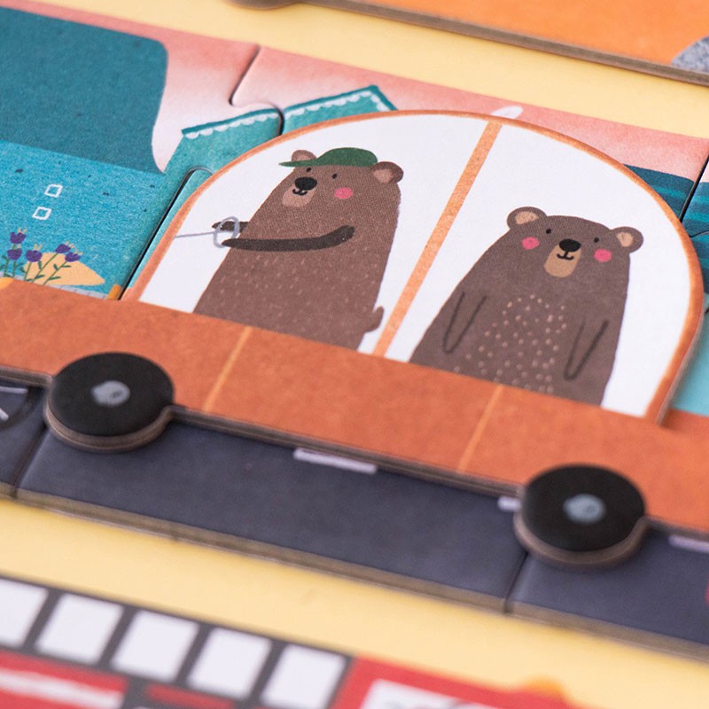 Puzzle Beep Beep! Londji