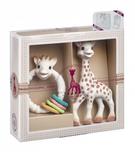Vulli Set cadou SOPHIE-sticat si inel Colo'rings