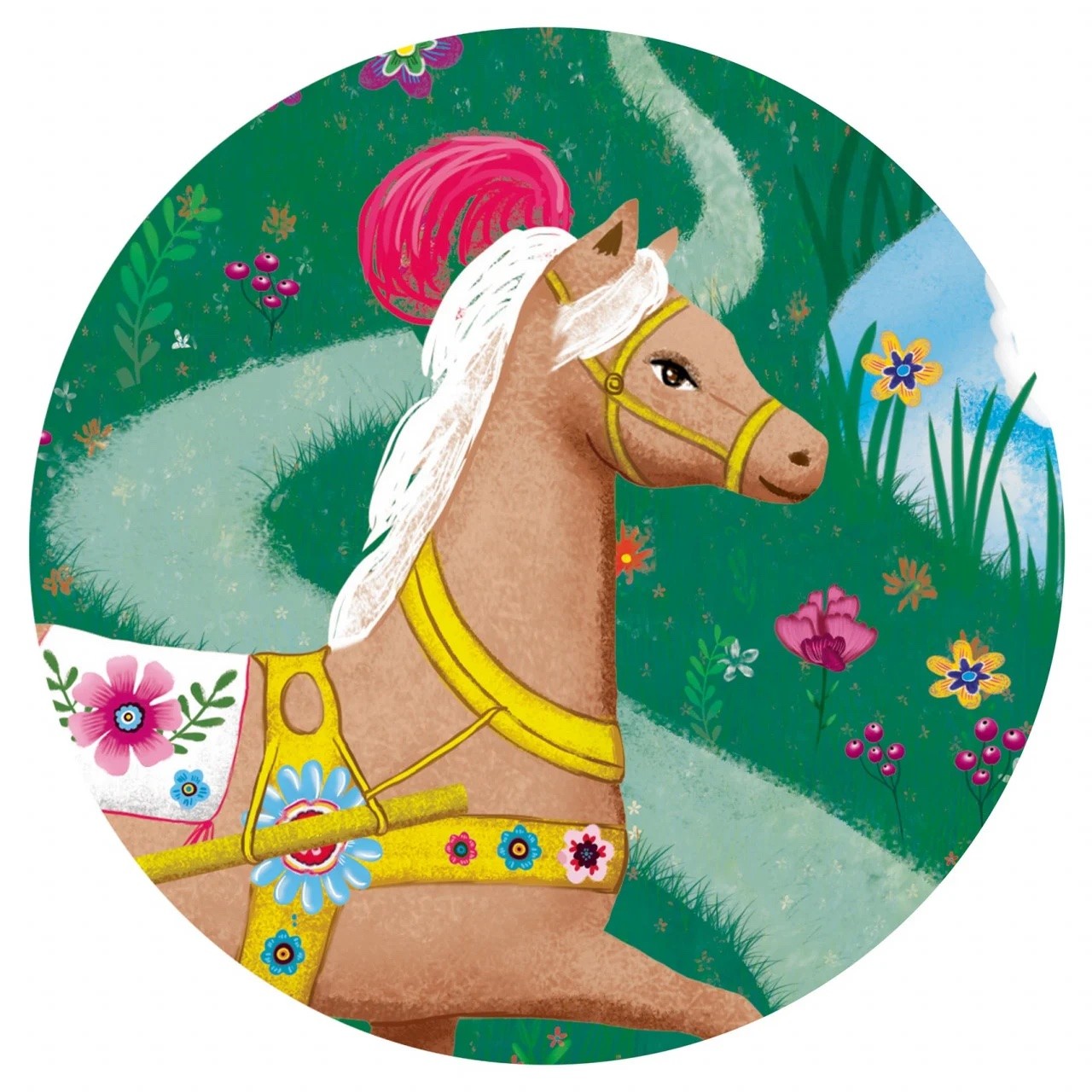 Puzzle Djeco Caleașca lui Elise
