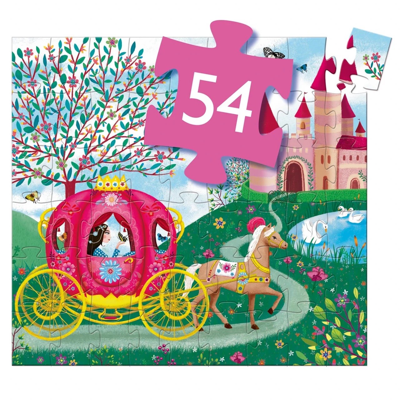 Puzzle Djeco Caleașca lui Elise