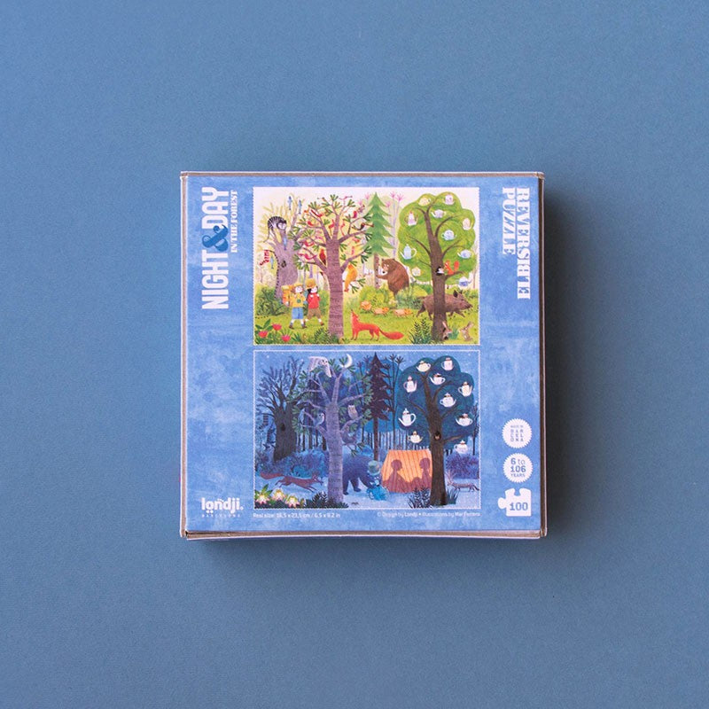 Puzzle Londji reversibil, noapte și zi