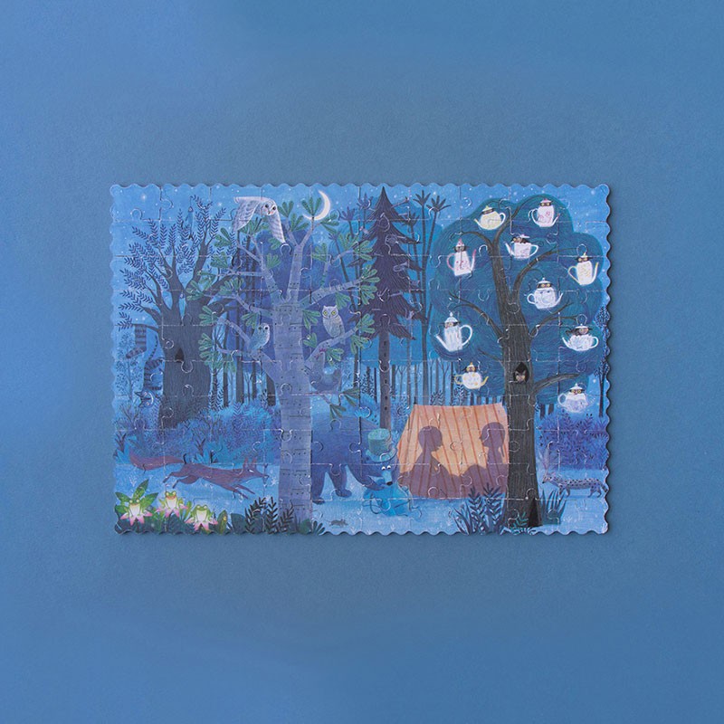 Puzzle Londji reversibil, noapte și zi