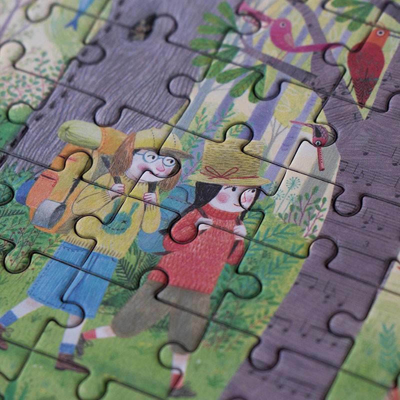 Puzzle Londji reversibil, noapte și zi