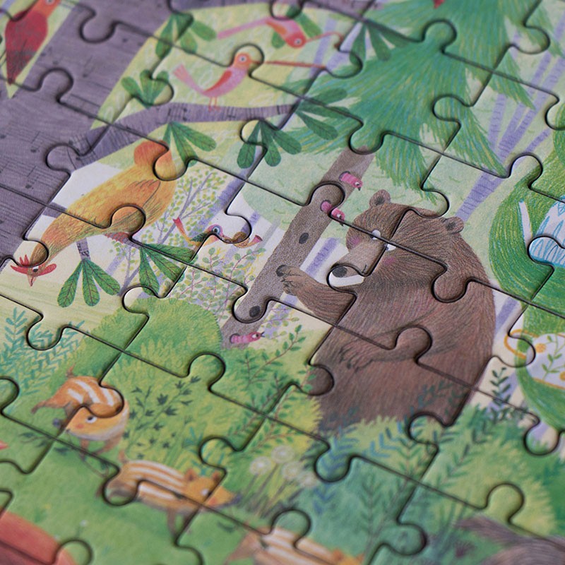 Puzzle Londji reversibil, noapte și zi
