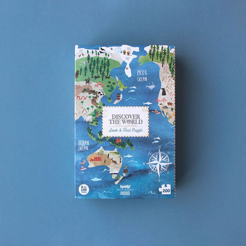 Puzzle Londji - Descoperă lumea