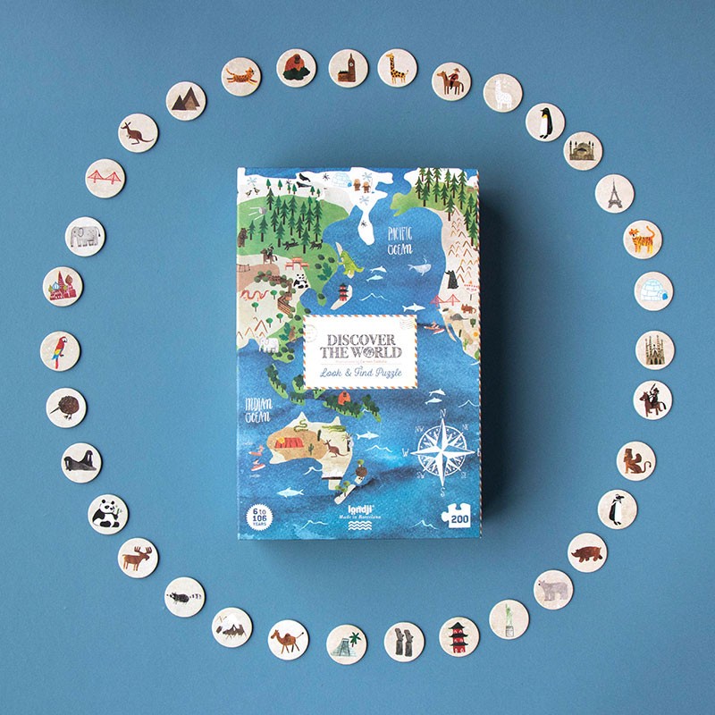Puzzle Londji - Descoperă lumea