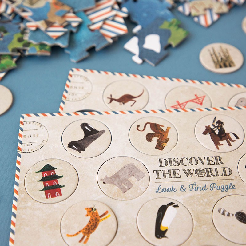 Puzzle Londji - Descoperă lumea