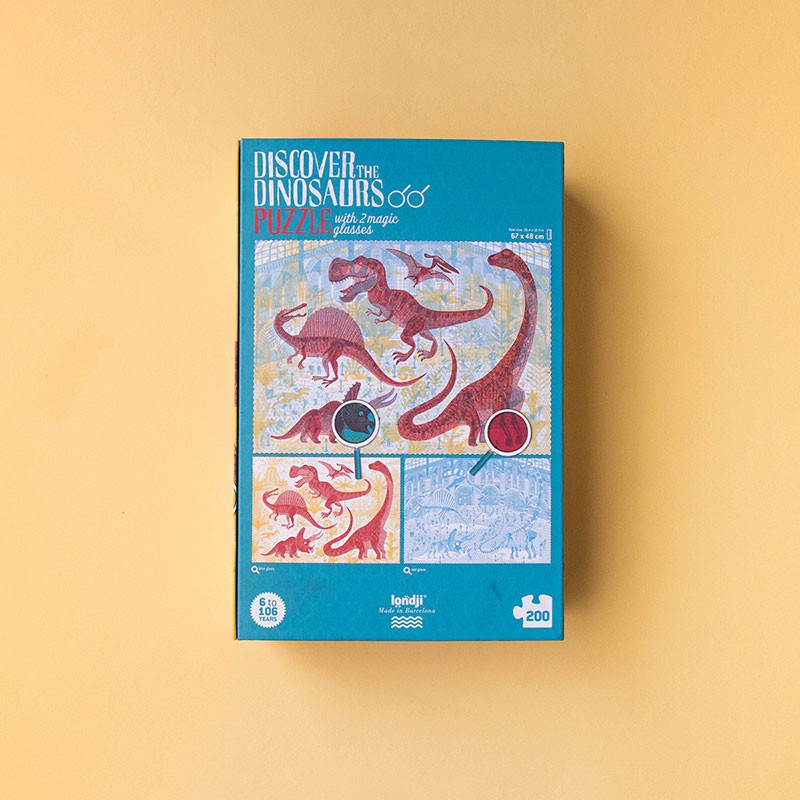 Puzzle Londji - Descoperă dinozaurii