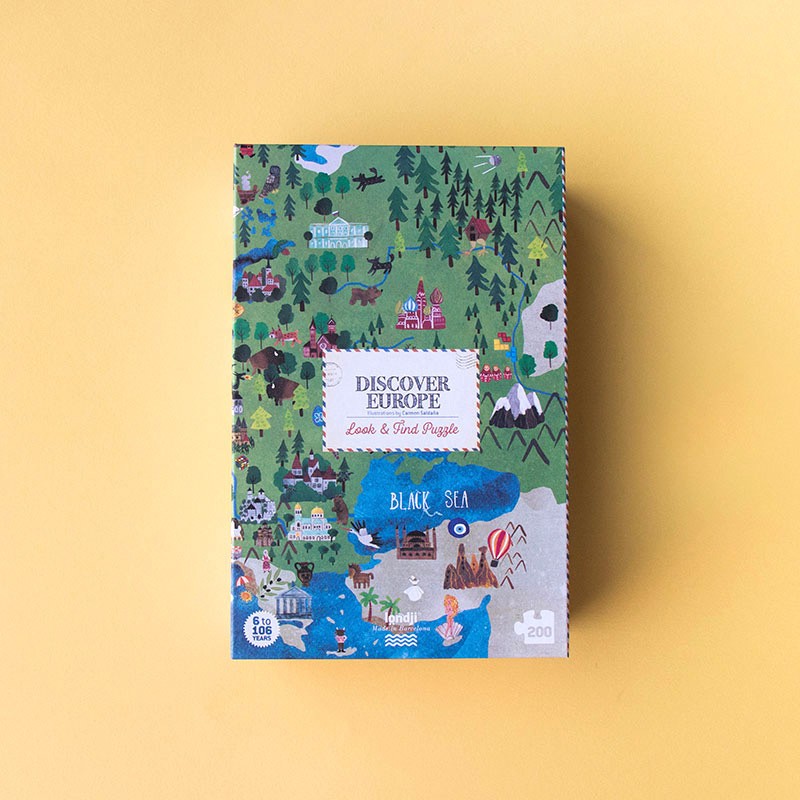 Puzzle Londji, Descoperă Europa