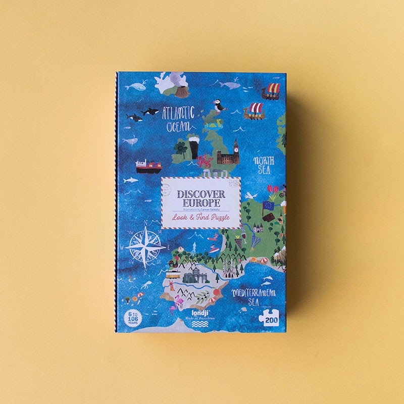 Puzzle Londji, Descoperă Europa