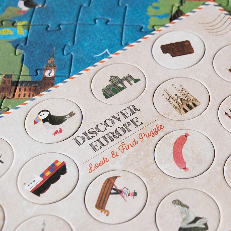 Puzzle Londji, Descoperă Europa