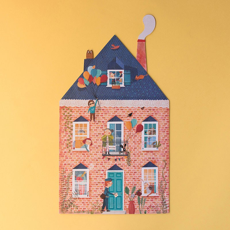 Puzzle reversibil Londji, Bun venit acasă