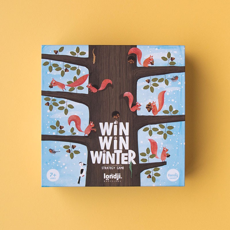 Joc Londji Win Win Winter - Fuga prin pădure după mâncare