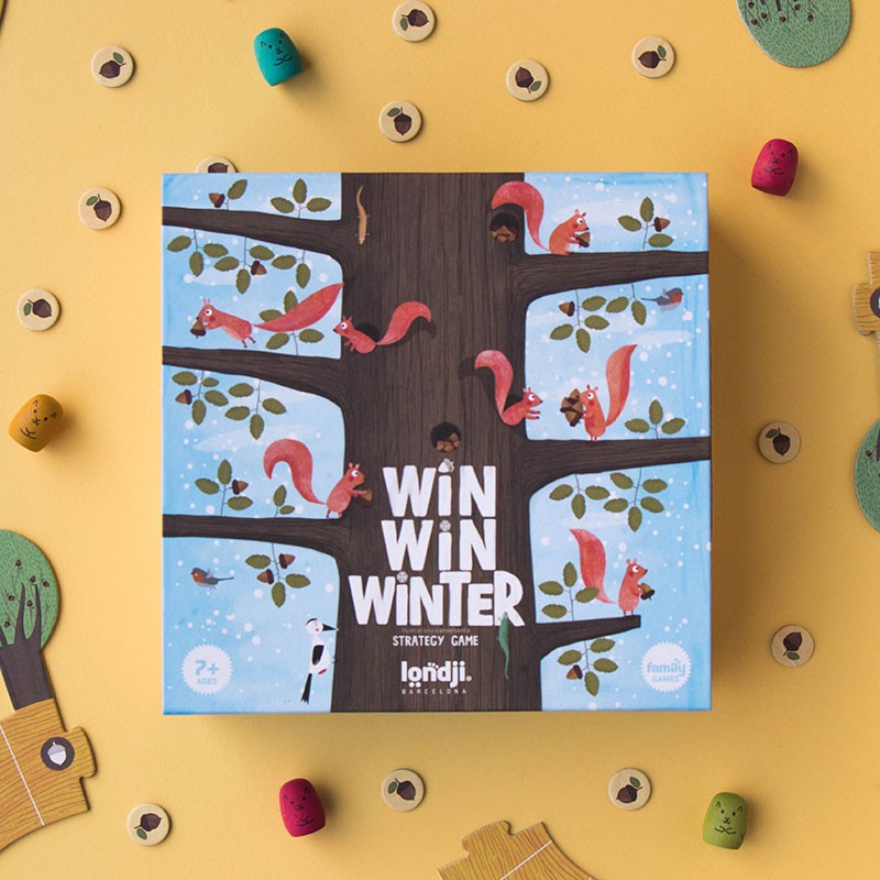 Joc Londji Win Win Winter - Fuga prin pădure după mâncare