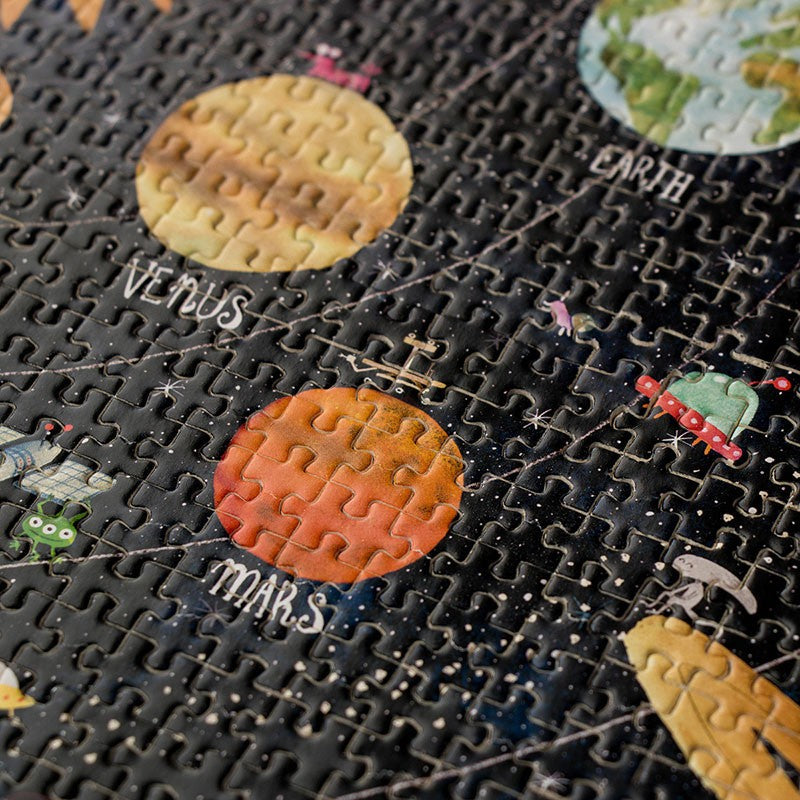 Micro puzzle Londji - 600 piese, cosmos