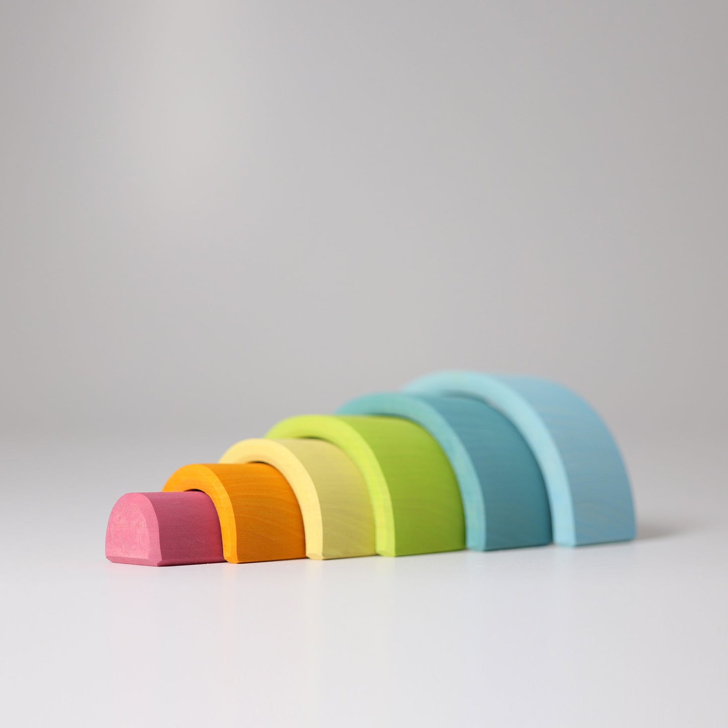 Set Micul Curcubeu Pastel, 6 piese - Grimms
