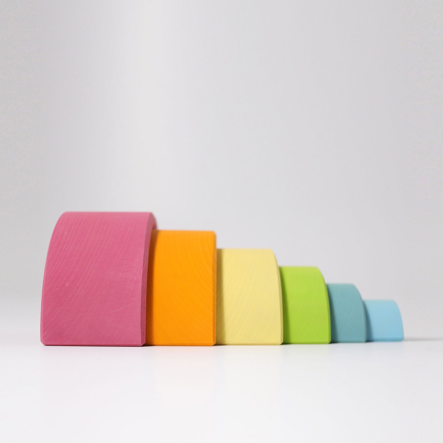 Set Curcubeu Grimms, 6 piese, pastel
