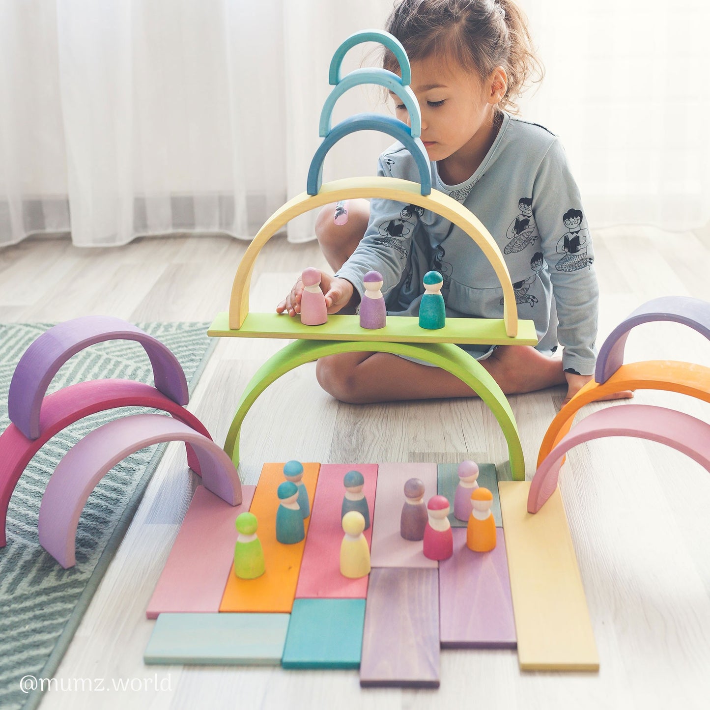 Set Pastel Grimms, 12 piese