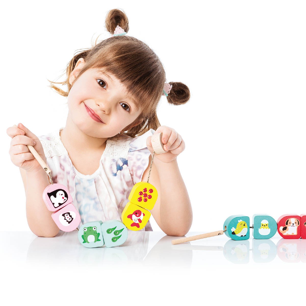 Jucarie din lemn, Cubika, Joc de indemanare si asociere, My Family