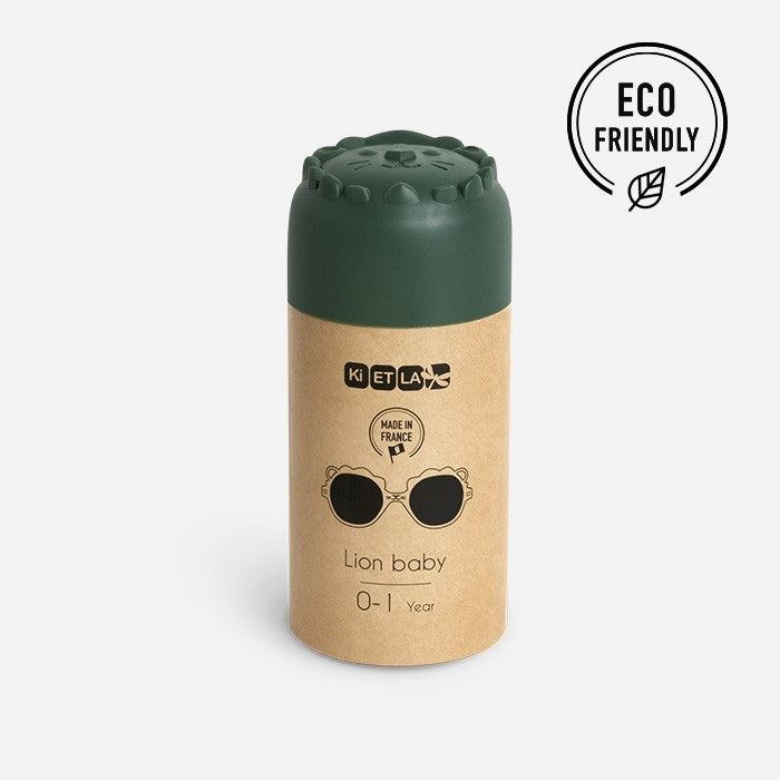 Ochelari de soare Ki ET LA, 0-12 luni - Lion Green