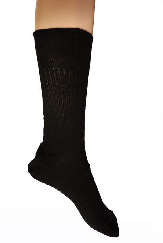 Șosete business bărbați din lână merinos - Black