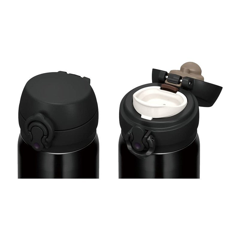 Cană termos mobilă - negru metalic, 350 ml - Thermos