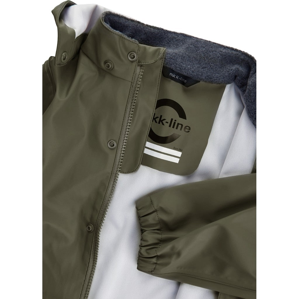 Set de ploaie Mikk-line - PU - Recycled - Dusty Olive