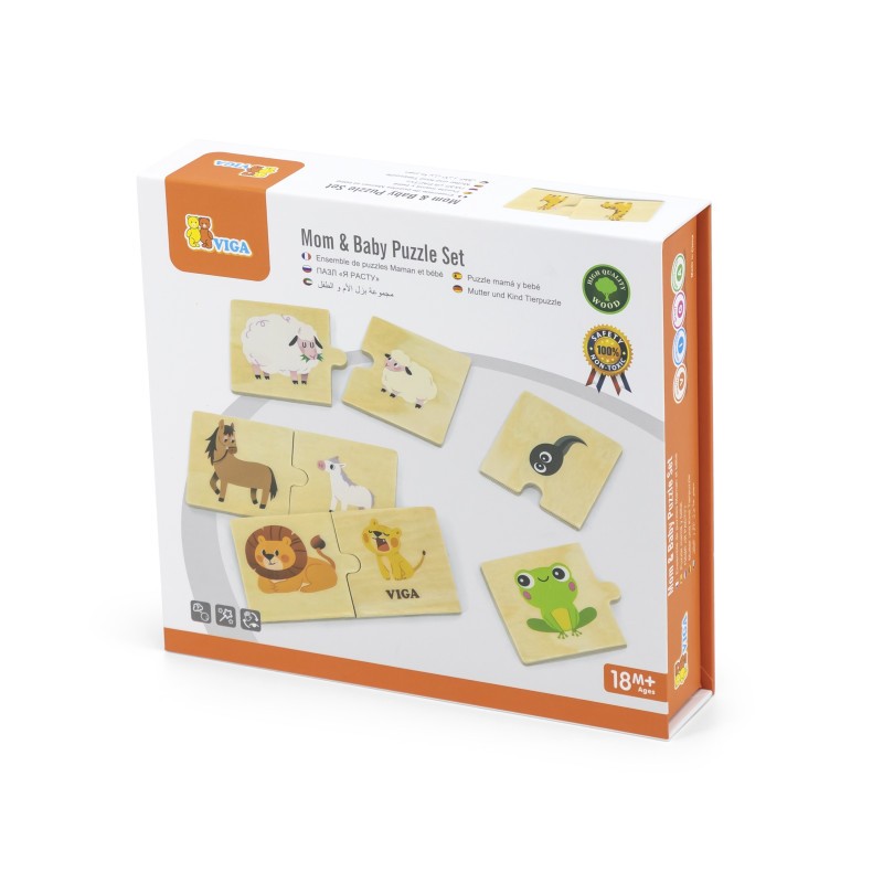 Puzzle Mama și puiul, Viga